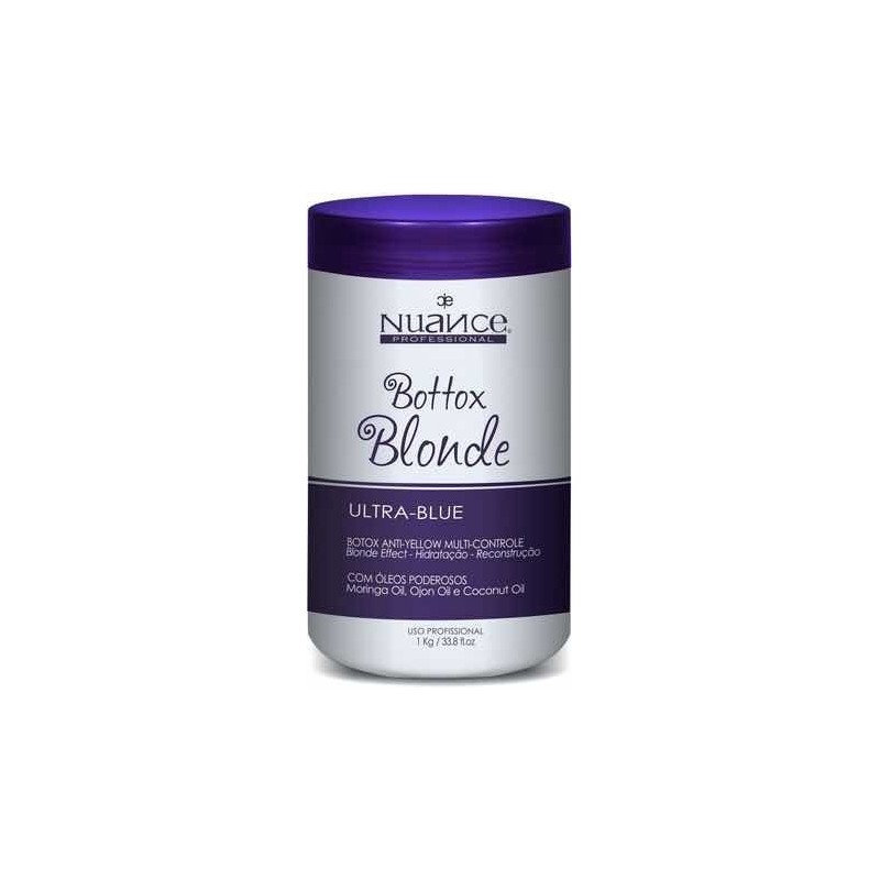 Botox Blonde Matizador Ultra Blue  1Kg - Nuance beautecombeleza.com