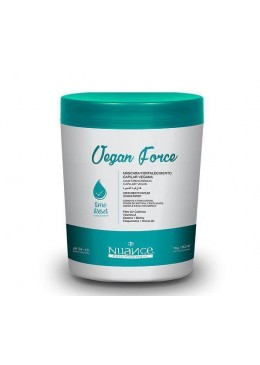 Brazilian Capillary Treatment Vegan Force Time Reset Hair Mask 1kg - Nuance Beautecombeleza.com