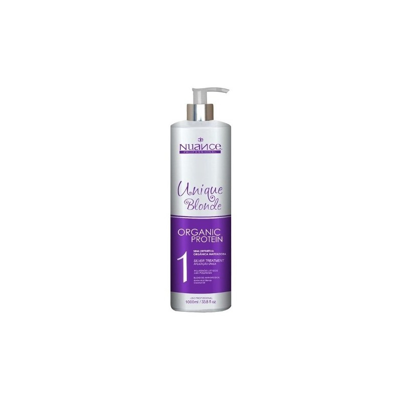 Unique Blonde Organic Protein Semi Definitive 1L - Nuance Beautecombeleza.com Unique Blonde Organic Protein Semi Definitive 1L - Nuance Beautecombeleza.com