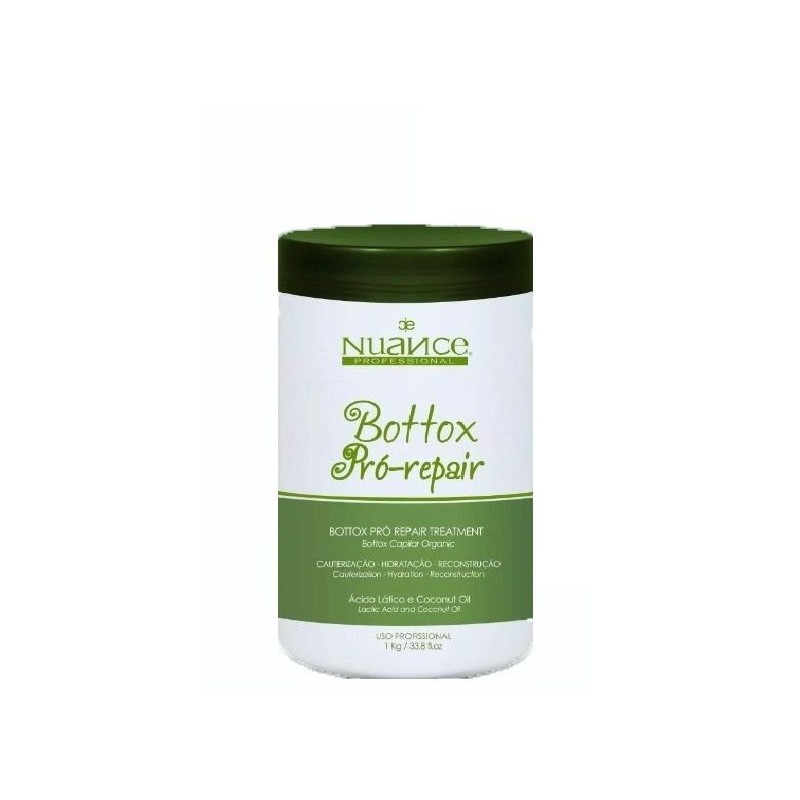 Botox Organic Pro Repair Sem Formol 1Kg - Nuance Beautecombeleza.com