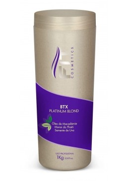 Platinum Blond Macadâmia Tahiti Grape Seed Hair Botox Mask 1Kg - Fit Cosmetics Beautecombeleza.com