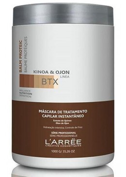 Mascara de Tratamento Capilar BTX Kinoa & Ojon 250g - L'ARRËE Beautecombeleza.com