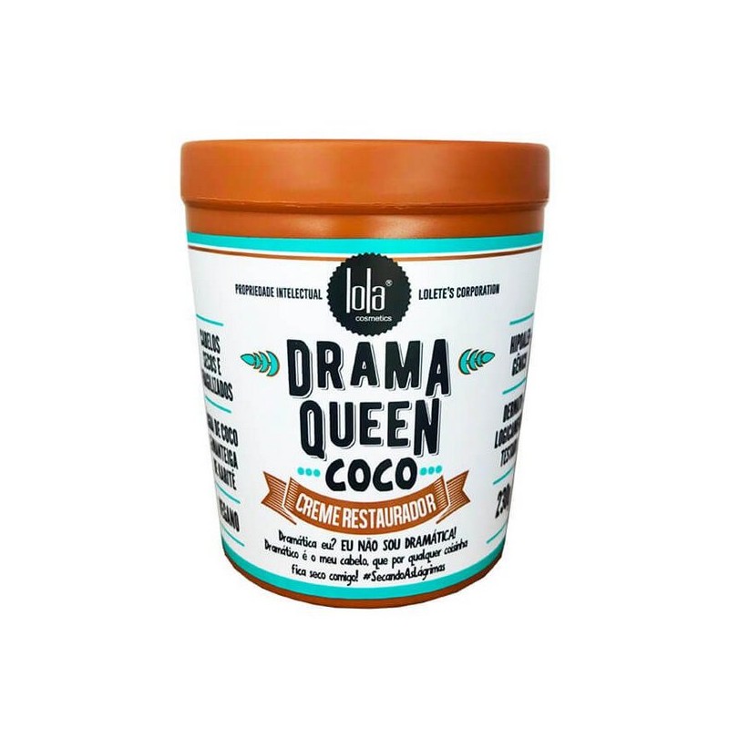 Máscara Capilar Drama Queen Coco 450g - Lola Cosmetics Beautecombeleza.com Máscara Capilar Drama Queen Coco 450g - Lola Cosmetics Beautecombeleza.com