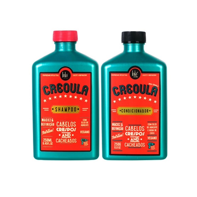 Creoula Afro and Curly Hair Kit Shampoo and Conditioner 2x250g - Lola Cosmetics Beautecombeleza.com Creoula Afro and Curly Hair Kit Shampoo and Conditioner 2x250g - Lola Cosmetics Beautecombeleza.com