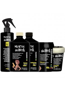 "Sudden Death" Morte Subita Hydrating Treatment Kit 5 Products - Lola Cosmetics Beautecombeleza.com