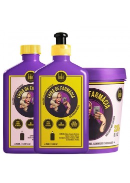 Blonde Pharmacy Hair Tinting Blond Treatment Kit 3 Products - Lola Cosmetics Beautecombeleza.com