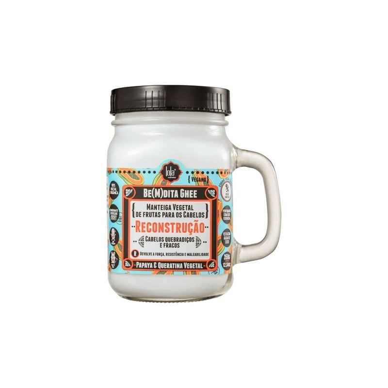 Be(m)dita Ghee Máscara de Reconstrução 350g - Lola Cosmetics Beautecombeleza.com Be(m)dita Ghee Máscara de Reconstrução 350g - Lola Cosmetics Beautecombeleza.com