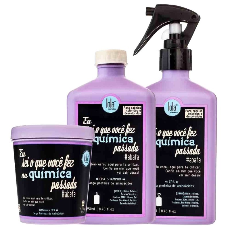 I Know What You Did Past Chemistry Treatment Kit 3 Products - Lola Cosmetics Beautecombeleza.com I Know What You Did Past Chemistry Treatment Kit 3 Products - Lola Cosmetics Beautecombeleza.com