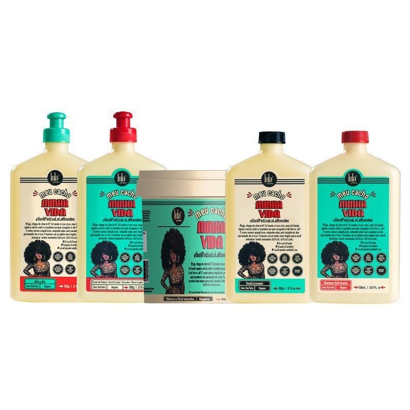My Curls My Life Curly Pataua Oil Aloe Vera Hair Kit 5 Products - Lola Cosmetics