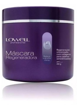 Brazilian Collagen Siliconized Regeneration Hair Treatment Mask 450g - Lowell Beautecombeleza.com