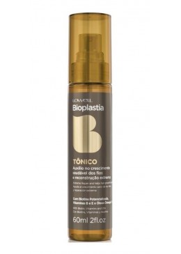 Tônico Bioplastia Crescimento E Recosntrução 60ml - Lowell  Beautecombeleza.com