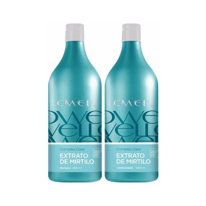 Mirtilo Extract Shampoo and Conditioner Complex Care Hair Kit 2x1000ml - Lowell Beautecombeleza.com Mirtilo Extract Shampoo and Conditioner Complex Care Hair Kit 2x1000ml - Lowell Beautecombeleza.com