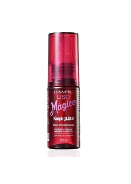 Keeping Liss Liso Mágico Óleo Capilar Disciplinante - 30ml - Lowell Beautecombeleza.com