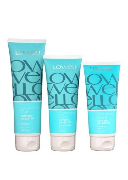 Complex Care Mirtilo Extract Hair Treatment Home Care Kit 3 Products - Lowell Beautecombeleza.com