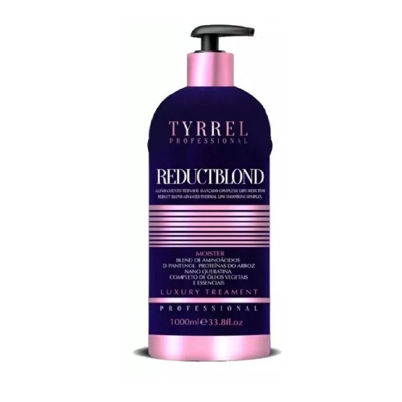 No Formol Progressive Treatment ReductBlond Moister Luxury Treatment 1L - Tyrrel Beautecombeleza.com