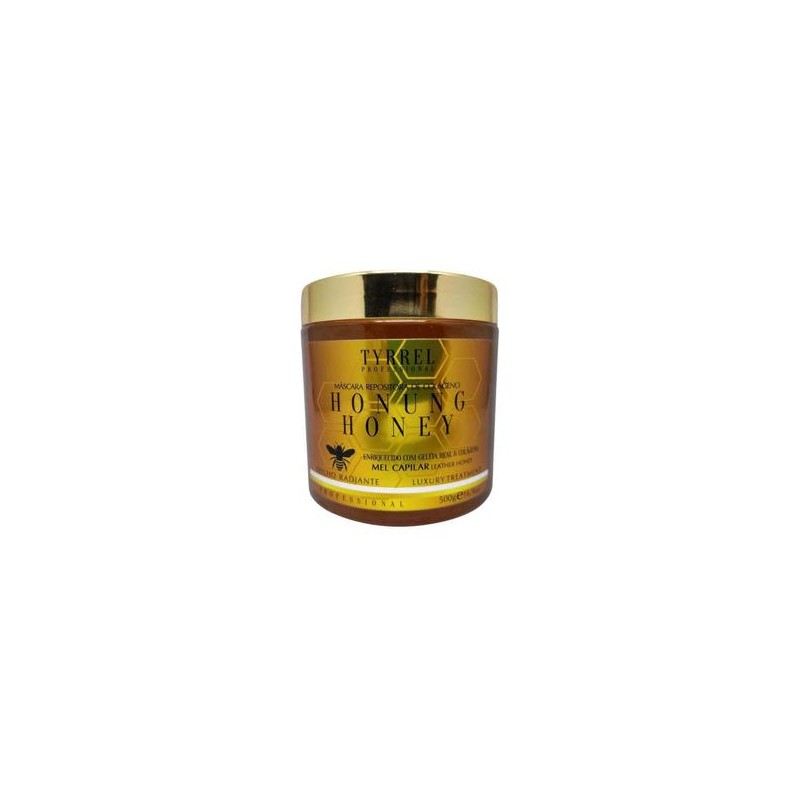 Máscara Repositora de Colágeno Mel Capilar Honung Honey 500g - Tyrrel Beautecombeleza.com Máscara Repositora de Colágeno Mel Capilar Honung Honey 500g - Tyrrel Beautecombeleza.com