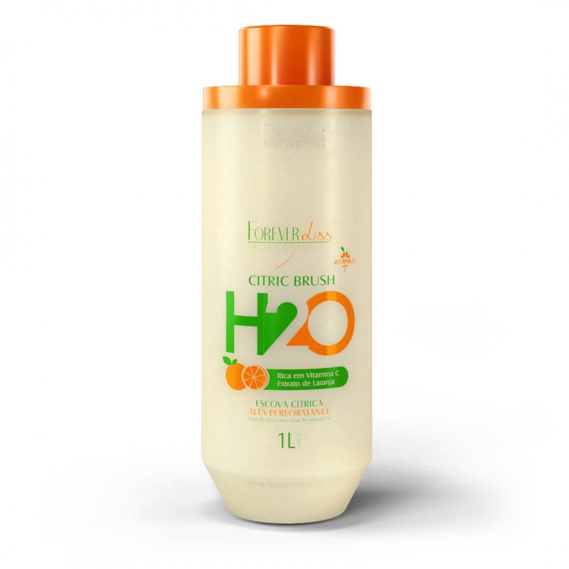 Escova Progressiva Citric H2O Orgânica 1L - Forever Liss Beautecombeleza.com