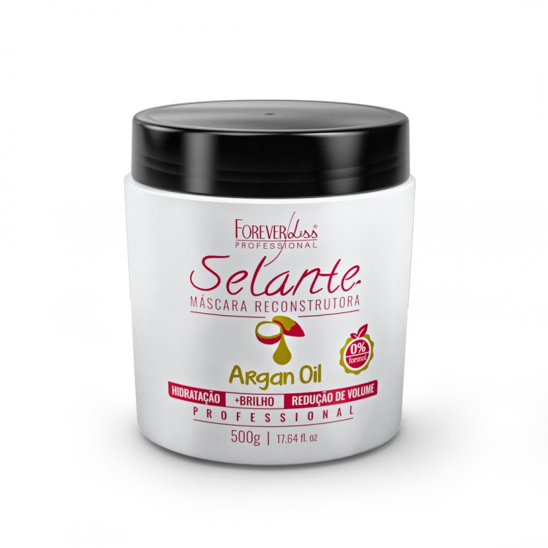 Selante Térmico Argan Oil Forever Liss 500g Beautecombeleza.com