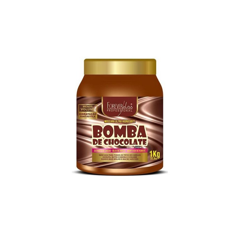Chocolate Bomb Moisturizing Mask 1kg - Forever Liss Beautecombeleza.com Chocolate Bomb Moisturizing Mask 1kg - Forever Liss Beautecombeleza.com