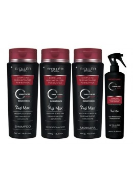 Agi Max Faultless Seal Reconstrução Kit 4 Produtos - Soller Beautecombeleza.com