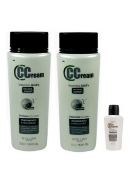 CCream Vitamino Acid's 3 Produtos - Soller Beautecombeleza.com