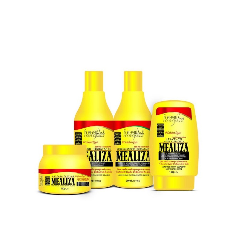 MeAliza Hair Treatment Kit 4 Products - Forever Liss Beautecombeleza.com
