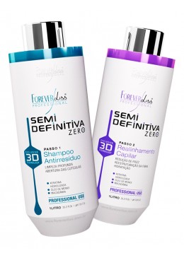 Semi Permanent Progressive Brush Treatment Power 3D System 2x1L - Forever Liss