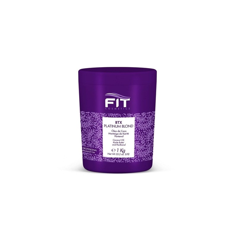 BTX Platinum Blond 1Kg - Fit Cosmetics Beautecombeleza.com