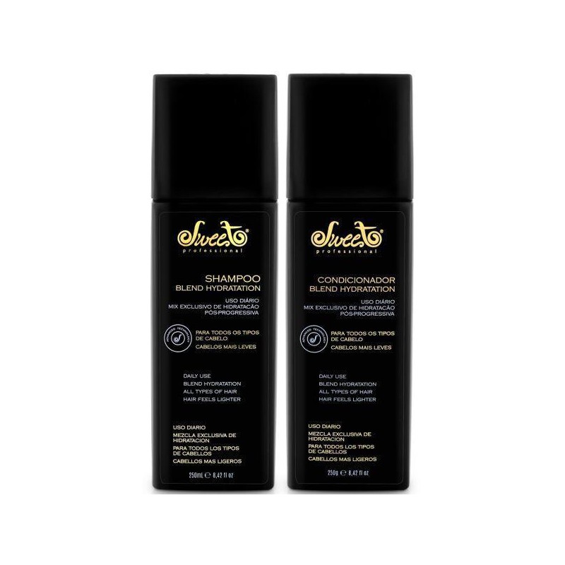 Blend Hydratation Kit Manutenção 2x250ml - Sweet Beautecombeleza.com Blend Hydratation Kit Manutenção 2x250ml - Sweet Beautecombeleza.com