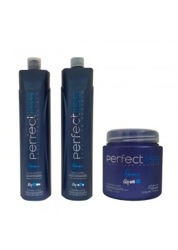 Kit Pós Alisamento Tratamento Advance 3x1   Perfect Liss Beautecombeleza.com