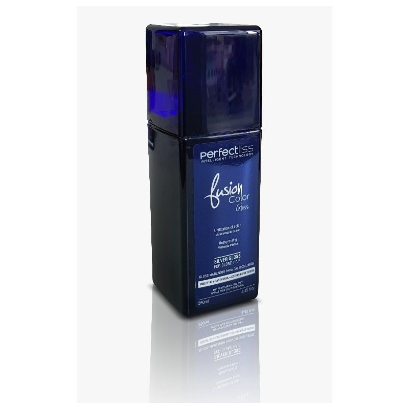 Silver Gloss Fusion Color 250ml - Perfect Liss Beautecombeleza.com Silver Gloss Fusion Color 250ml - Perfect Liss Beautecombeleza.com