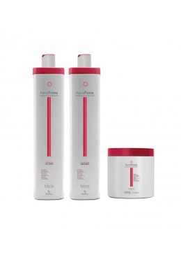 Brazilian keratin Hair Treatment KeraPrime Progressive Kit 3 Products -Beox Beautecombeleza.com