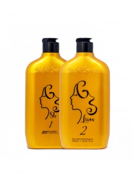 Formol Free Smooth Treatment Organic Hair Progressive Brush 2x500ml - Gold Spell  Beautecombeleza.com