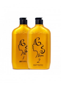 Formol Sans Formol Traitement Lissant Bio Pinceau Progressif Cheveux 2x500ml - Gold Spell Beautecombeleza.com