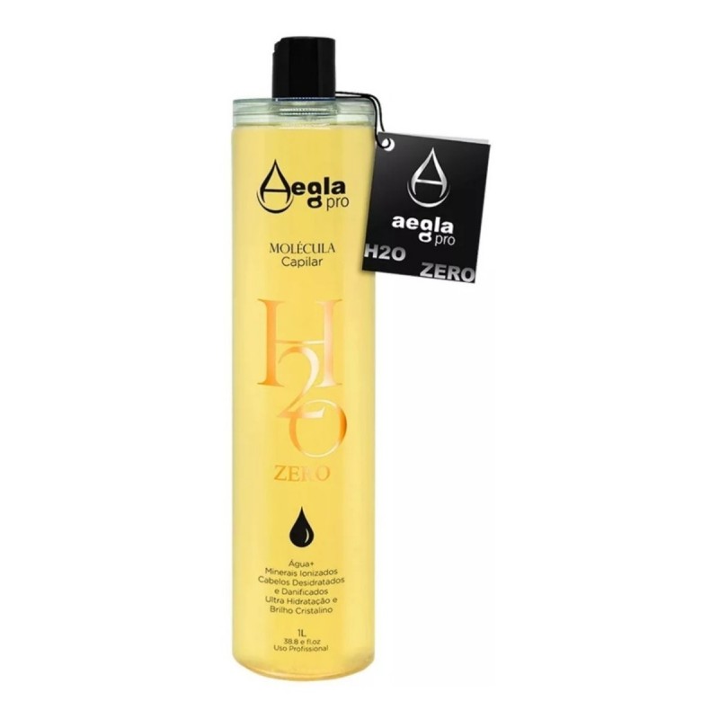 H2o ZERO No Smoke Organic Formol Free Gel Hair Progressive Brush 1L - Aegla Pro Beautecombeleza.com