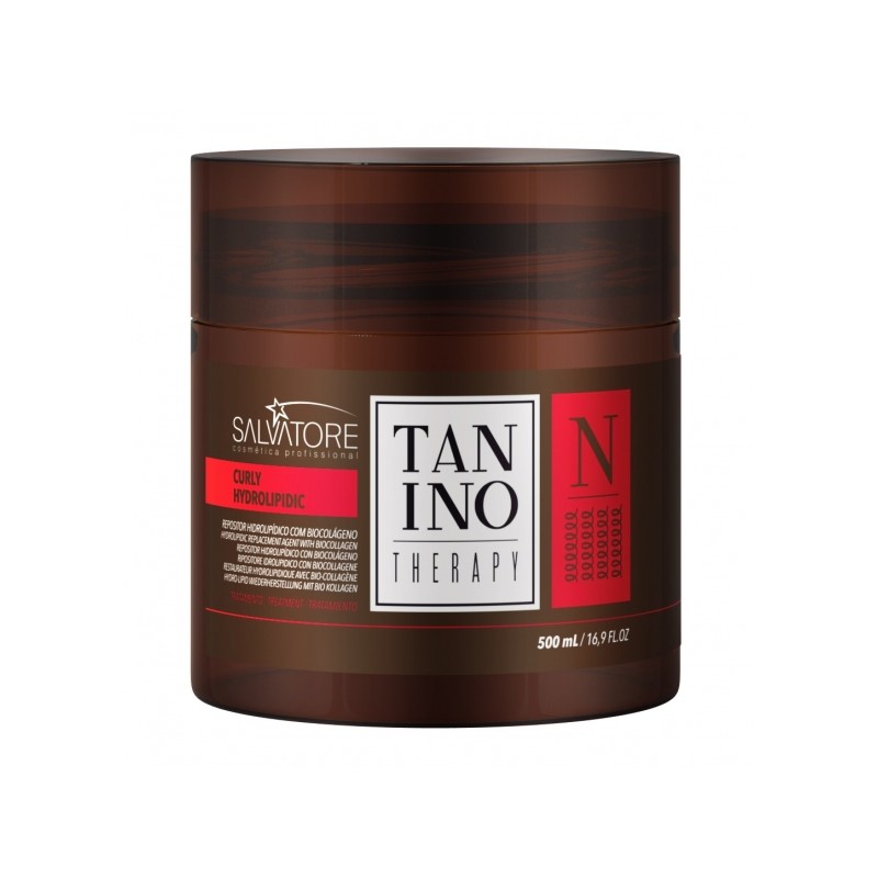 CURLY HYDROLIPIDIC Produit N - Tanino Therapy - Salvatore Cosméticos Beautecombeleza.com CURLY HYDROLIPIDIC Produit N - Tanino Therapy - Salvatore Cosméticos Beautecombeleza.com