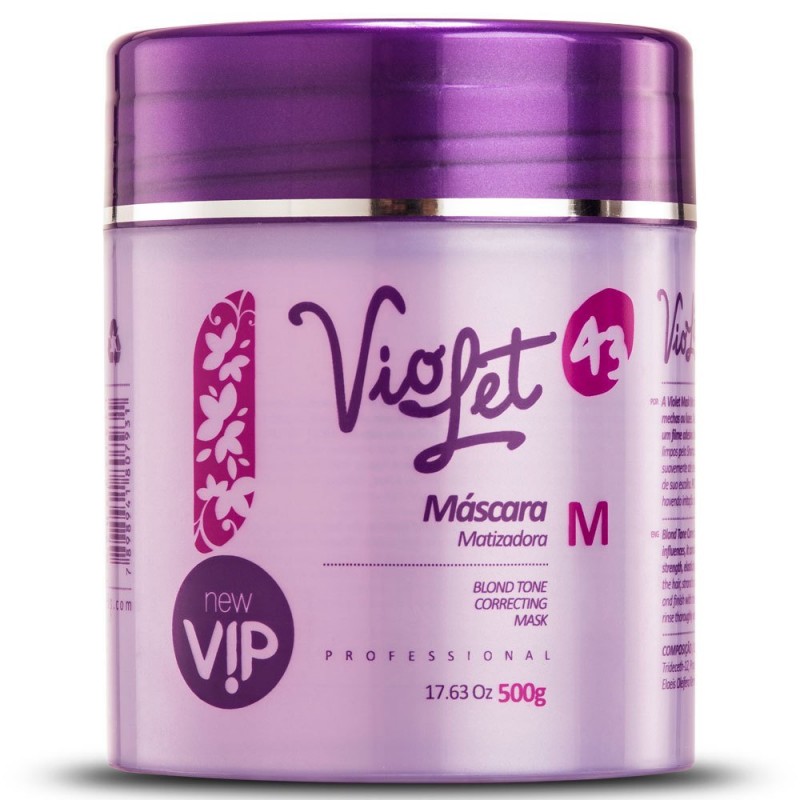 Masque Tonifiant Violet 43 Blond 500g - VIP Beautecombeleza.com