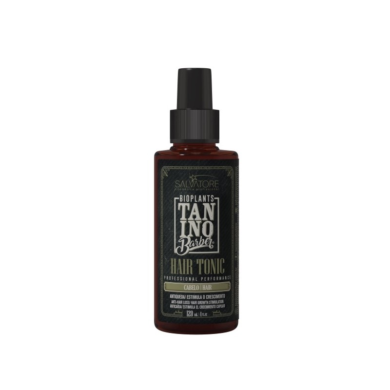 Hair Tonic Bioplants 120ml Tanino Barbear  - Salvatore Beautecombeleza.com