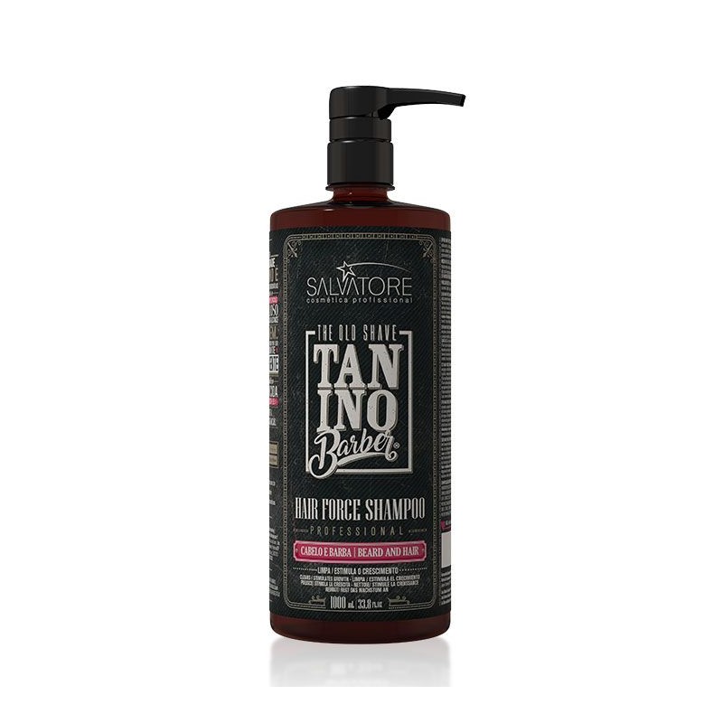 Hair Force Shampoo Tanino Barbear 1L - Salvatore Beautecombeleza.com Hair Force Shampoo Tanino Barbear 1L - Salvatore Beautecombeleza.com