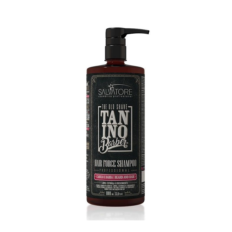 Hair Force Shampoo  Tanino Barbear  1L - Salvatore Beautecombeleza.com