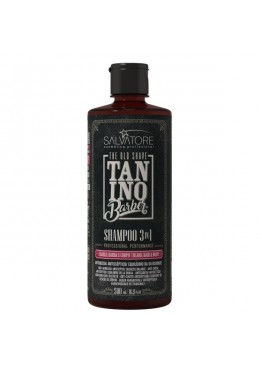 Shampoo 3 In 1 Tanino Barber 500ml - Salvatore Beautecombeleza.com