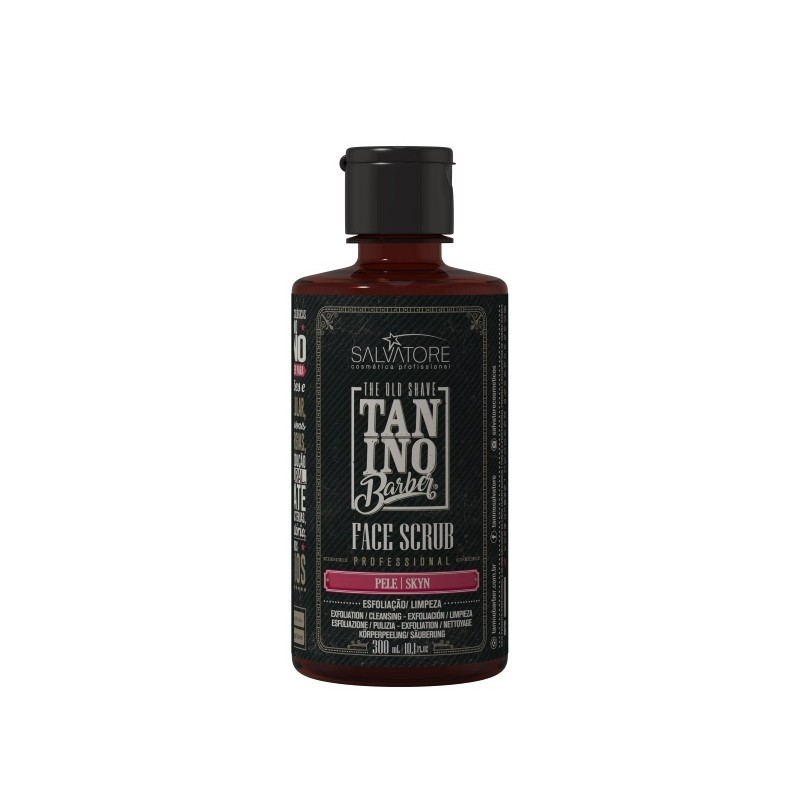 Face Scrub 300ml Tanino Barber - Salvatore Beautecombeleza.com Face Scrub 300ml Tanino Barber - Salvatore Beautecombeleza.com
