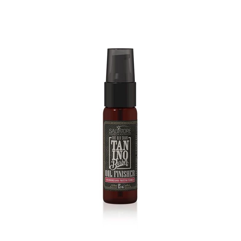 Oil Finisher 15ml Tanino Barber - Salvatore Beautecombeleza.com Oil Finisher 15ml Tanino Barber - Salvatore Beautecombeleza.com