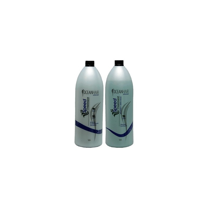 Post-Chemical Speed Treatment Kit 2x1500ml - Ocean Hair Beautecombeleza.com