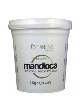 Máscara Hidratação Reconstrutora Mandioca 1 Kg - Ocean Hair Beautecombeleza.com