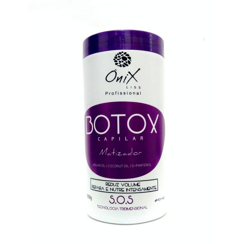 Botox Capilar Matizador Tratamento S.o.s 1kg - Ônix Liss Beautecombeleza.com