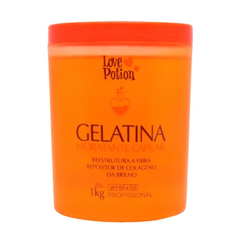 GELATINA CAPILAR - 1K - LOVE POTION Beautecombeleza.com