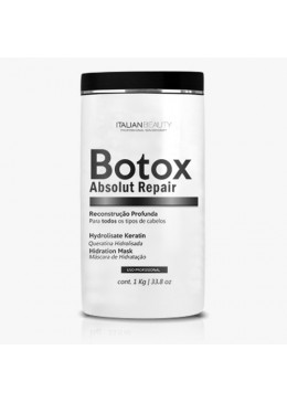 Botox Absolut Repair Efeito liso e Hidratação (1kg) - Italian Beauty  Beautecombeleza.com