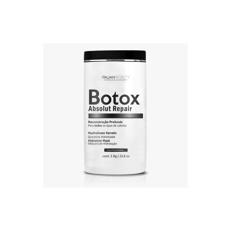 Botox Absolut Repair Efeito liso e Hidratação (1kg) - Italian Beauty  Beautecombeleza.com