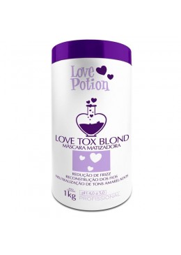 Love Tox Blond Botox Matizador 1kg - Love Potion 
Beautecombeleza.com